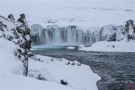 Godafoss In Winter Iceland Tips Photos Of Waterfall