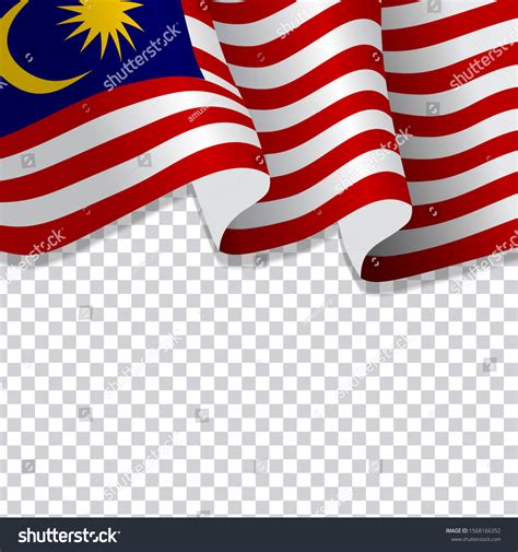 Waving Flag Malaysia Illustration Wavy Malaysia Stock Vector Royalty