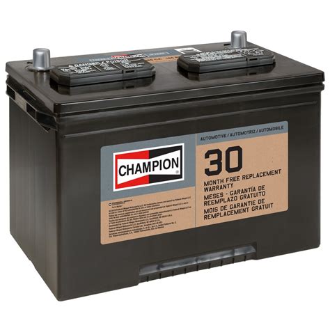 Champion Automotive 30 Month 27f 3fm Battery Fortluft Auto Parts