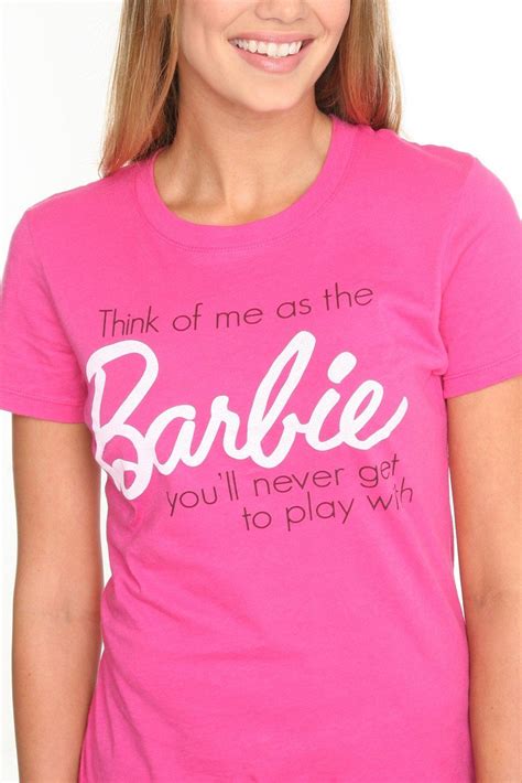 Barbie Think Of Me Girls T Shirt Plus Size Girls Tshirts Barbie Shirts Shirts