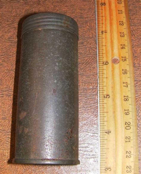 Original Ww2 Japanese Artillery Fuze Can With Spacers 1977512930
