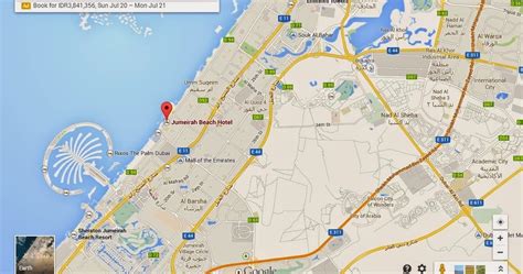 Detail Location Map Of Jumeirah Beach Dubai Uae Dubai Metro City