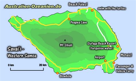 100000 langhans paul justus perthes. West-Samoa - Savaii: Karte und allgemeine Information