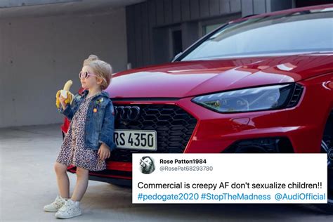 Audi Apologises For Inappropriate Ad Featuring Little Girl Eating A
