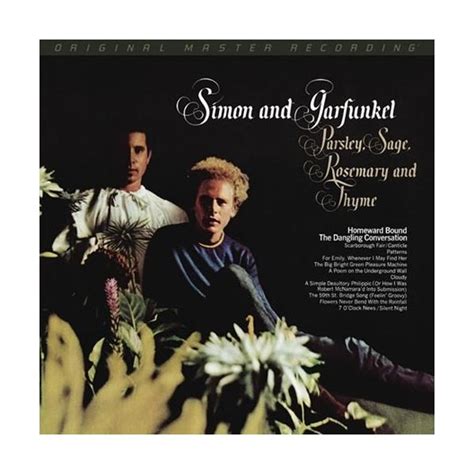 Simon Garfunkel Parsley Sage Rosemary And Thyme