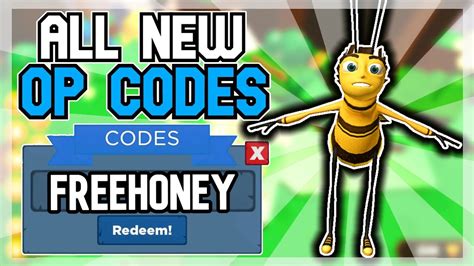 All New Secret Event Codes 🐝 Roblox Bee Simulator Codes 🐝 Youtube