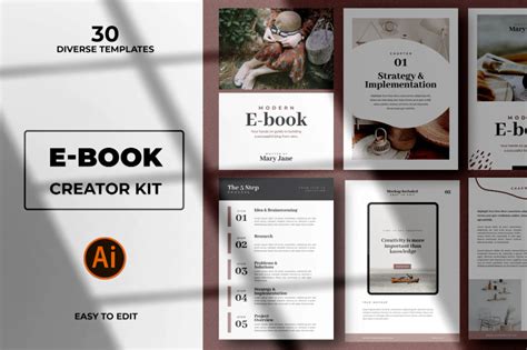 Modern Abstract Ebook Templates By Andrewtimothy On Envato Elements