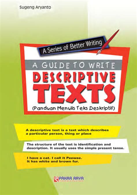 A Guide To Write Descriptive Texts Sumber Elektronis Panduan