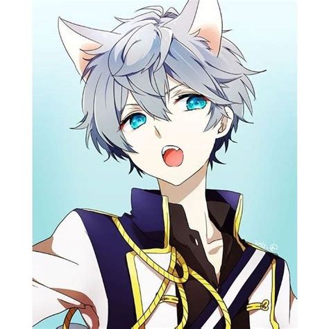 Anime Boy With Cat Ears Anime Cat Boy Wolf Boy Anime