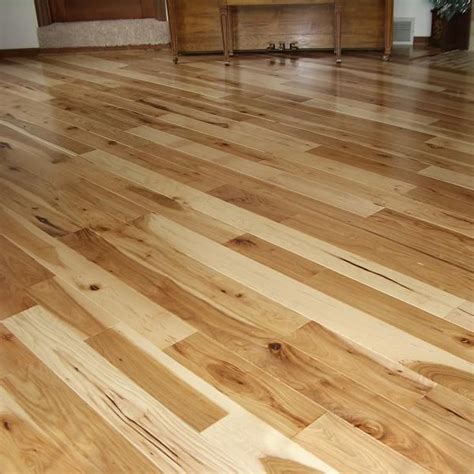 » choosing a hardwood flooring wood species. lowes natural hickory hardwood floor - Google Search ...
