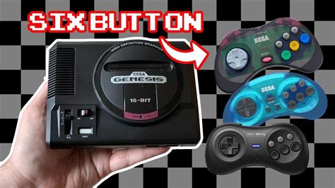 Sega Genesis Mini Six Button Controller 8bitdo M30 Review We Deem