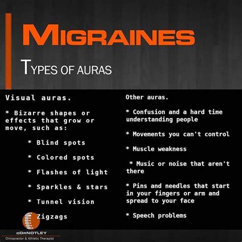 Examples Of Migraine Auras Include Visual Phenomena Such As Seeing