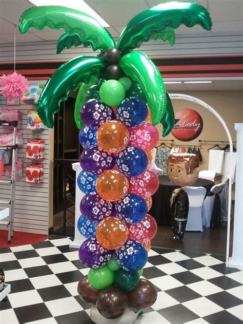 These palm tree props may be placed. 17 Best images about Luau for birthday on Pinterest | Luau ...