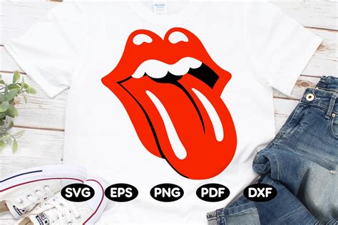 Red Lips Svg Rock Band Svg Kiss Lips Svg Tongue Lips Svg Etsy