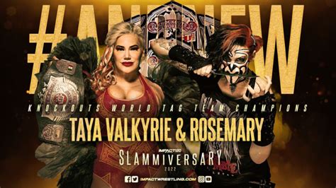 Impact Wrestling Slammiversary 2022 Impact Knockouts World Tag Team