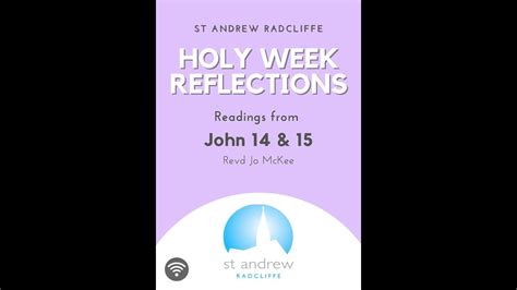 Holy Week Reflection Monday YouTube