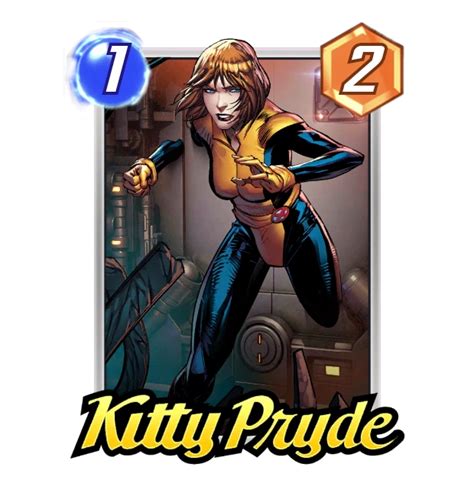 Kitty Pryde Marvel Snap Cards Out Of Cards