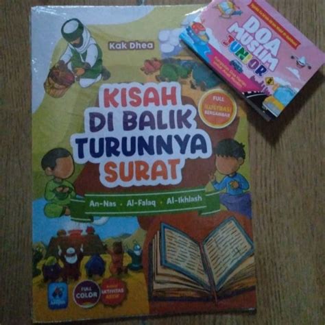 Jual Buku Kisah Di Balik Turunnya Surat An Nas Al Falaq Al Ikhlash