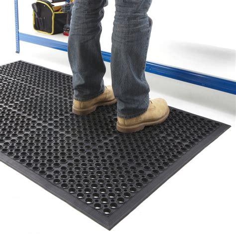 Heavy Duty Large Outdoor Entrance Mat Rubber Safety Mat Flooring