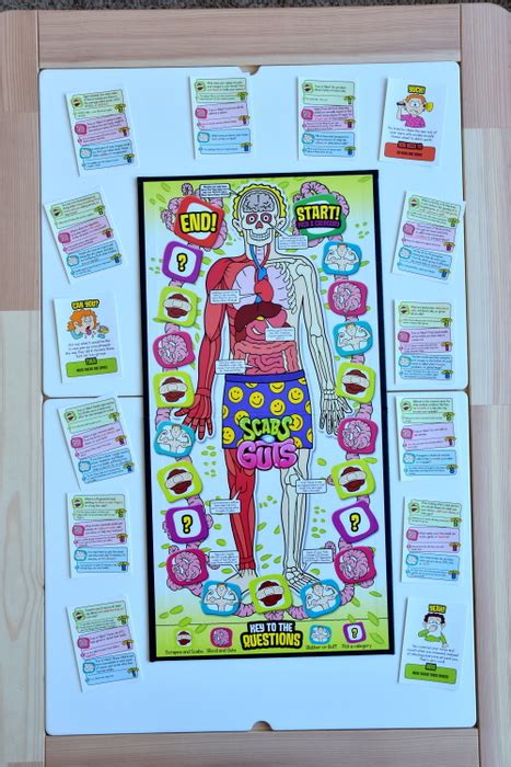 Scabsnguts Human Body Board Game