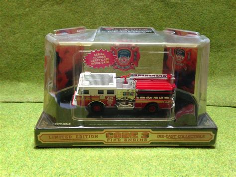 Code 3 Collectibles Seagrave Pumper Fdny Engine 42 New York City