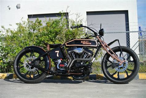 Severe Cycles Build Harley Powered Board Tracker Tribute Bike Urious