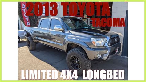 Sold 2013 Toyota Tacoma Limited 4x4 Double Cab Long Bed V6 Auto 29995