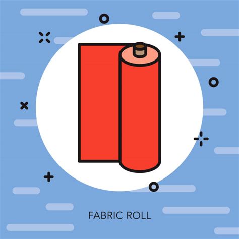 Blue Fabric Roll Illustrations Royalty Free Vector Graphics And Clip Art