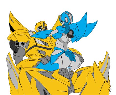 Rule 34 Arcee Blue Eyess Bumblebee Car Cowgirl Position Machine