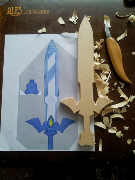 Ales The Woodcarver Master Sword Legend Of Zelda