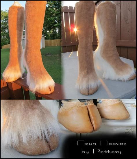 Faun Hooves Hoof Boots By Pattasy On Deviantart Cosplay Diy Cosplay