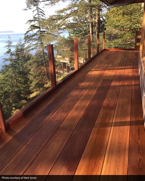 Western Red Cedar Decking Fraserview Cedar Products