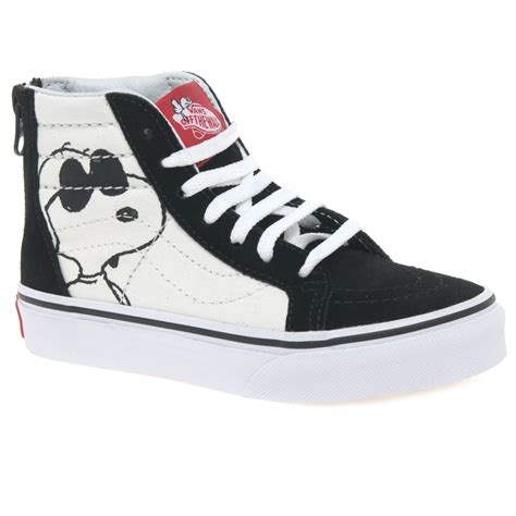 Vans Joe Cool Kids Youth Hi Top Canvas Shoes Boys From