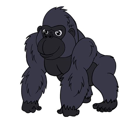 Check out our cartoon logo selection for the very best in unique or custom, handmade pieces from our digital shops. Gorilla Cartoon Drawing at GetDrawings | Free download
