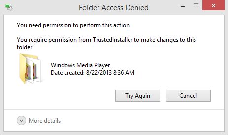 How To Resolve Destination Folder Access Denied On Windows 11 10