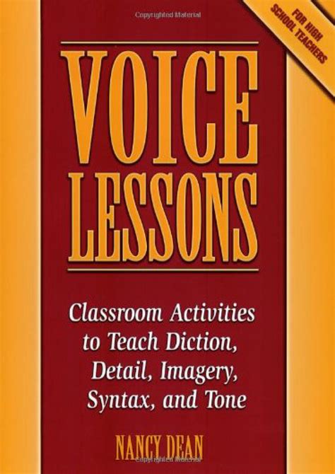 Vicky Ebook Voice Lessons Classroom Activities To Teach Diction