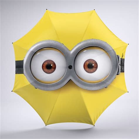 Minions Foldable Umbrella For Sunny Rainy Anti Uv Umbrella Baganime