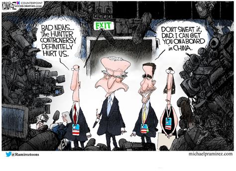 Political Cartoon U S Joe And Hunter Biden Contreversey Election China