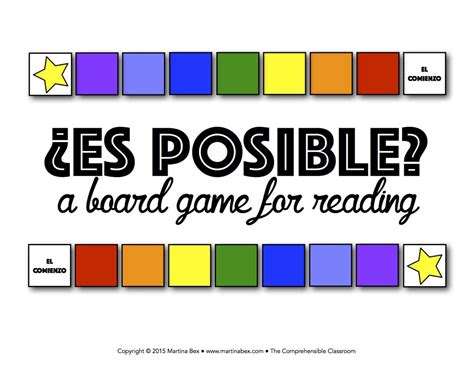 Is It Possible A Board Game For Post Reading The Comprehensible