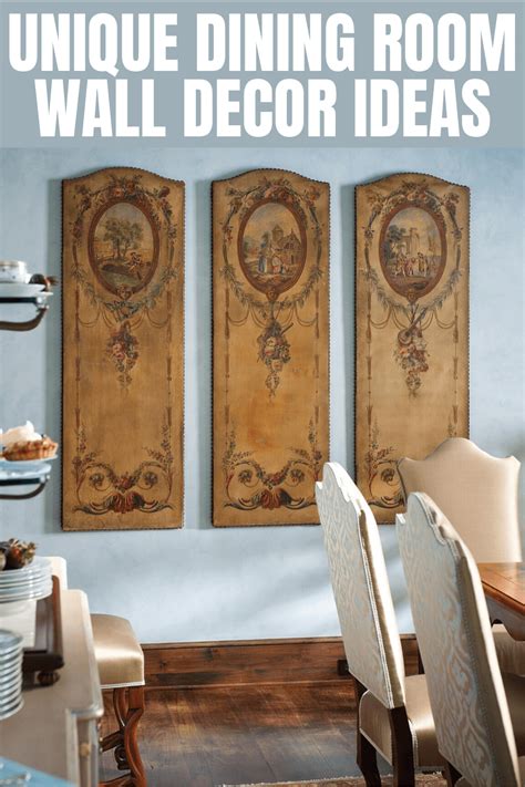 5 Unique Dining Room Wall Decor You Must Have