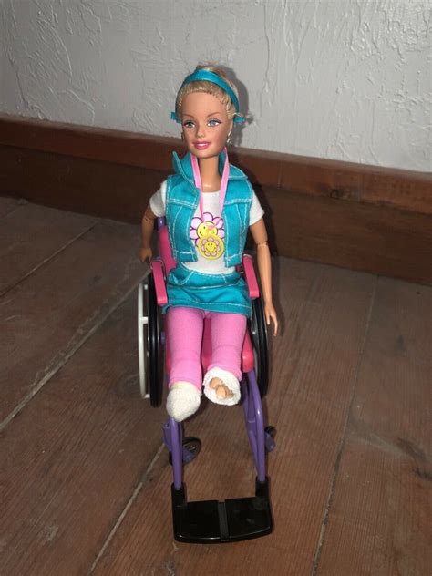 Barbie Doll With Disability In Wheelchair Becky Paralympic Champion