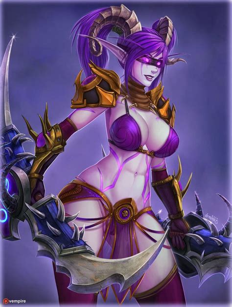 World Of Warcraft Fantasy Art Women Fantasy Girl Wow Elf Night Elf