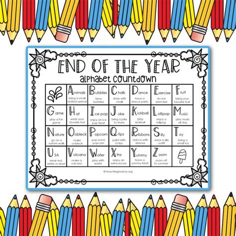 End Of The Year Alphabet Countdown Calendar Laptrinhx News