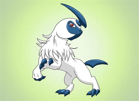 How To Draw Absol From Pokémon 10 Steps With Pictures