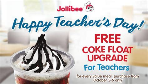 Happy Teachers Day From Jollibee Cdo Promos