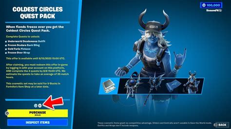 How To Get The Coldest Circles Quest Pack In Fortnite Youtube