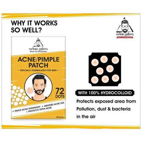 Buy Urban Gabru Acnepimple Patch 100 Hydrocolloid Absorbs Pimple