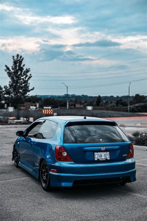 Blue Honda Civic · Free Stock Photo