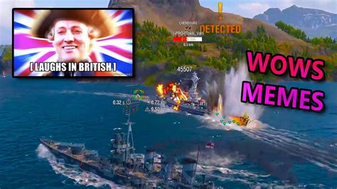 World Of Warships Funny Memes 134 Youtube