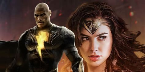The Rocks Black Adam Vs Gal Gadots Wonder Woman Who Is More Powerful